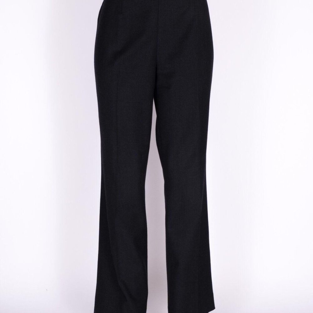 Ralph Lauren Black Label Wool Blend Stretch Straight Dress Pants Women's SZ 12